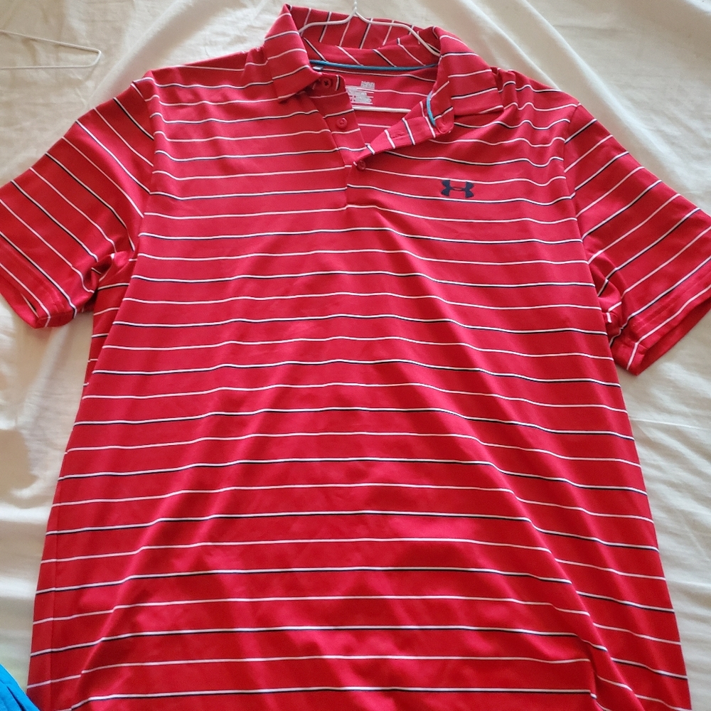 Under armour golf polo